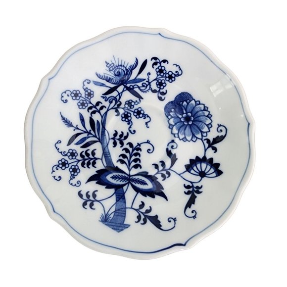 Blue Danube Japan Flat Tea Cup + Saucer Set - Picture 5 of 6